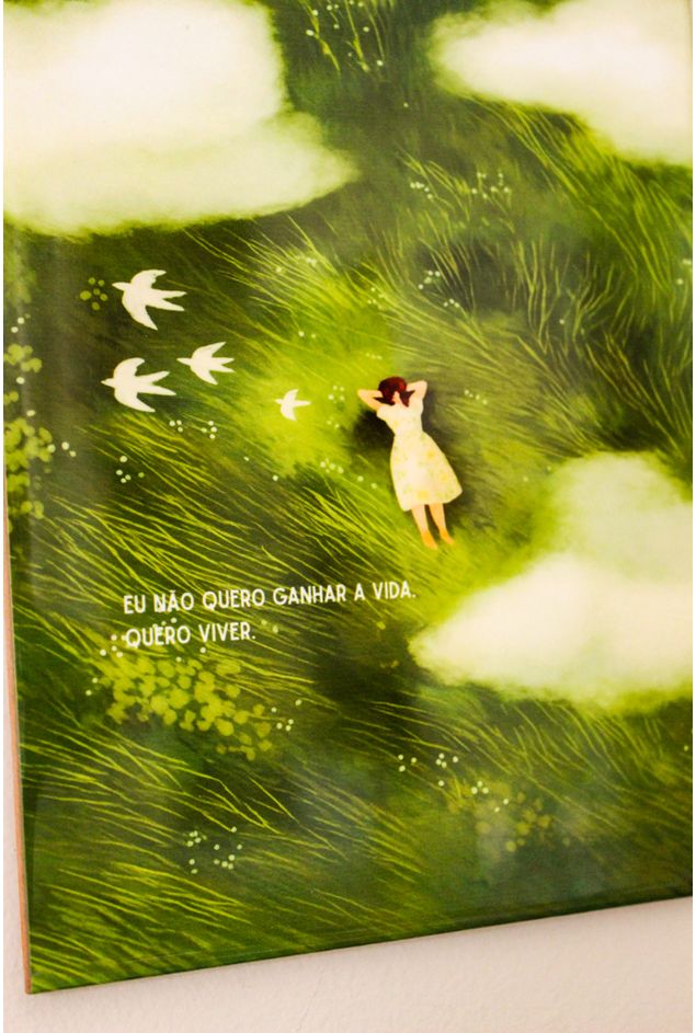 Azulejo Decorativo Quero Viver Mimo Galeria -4-